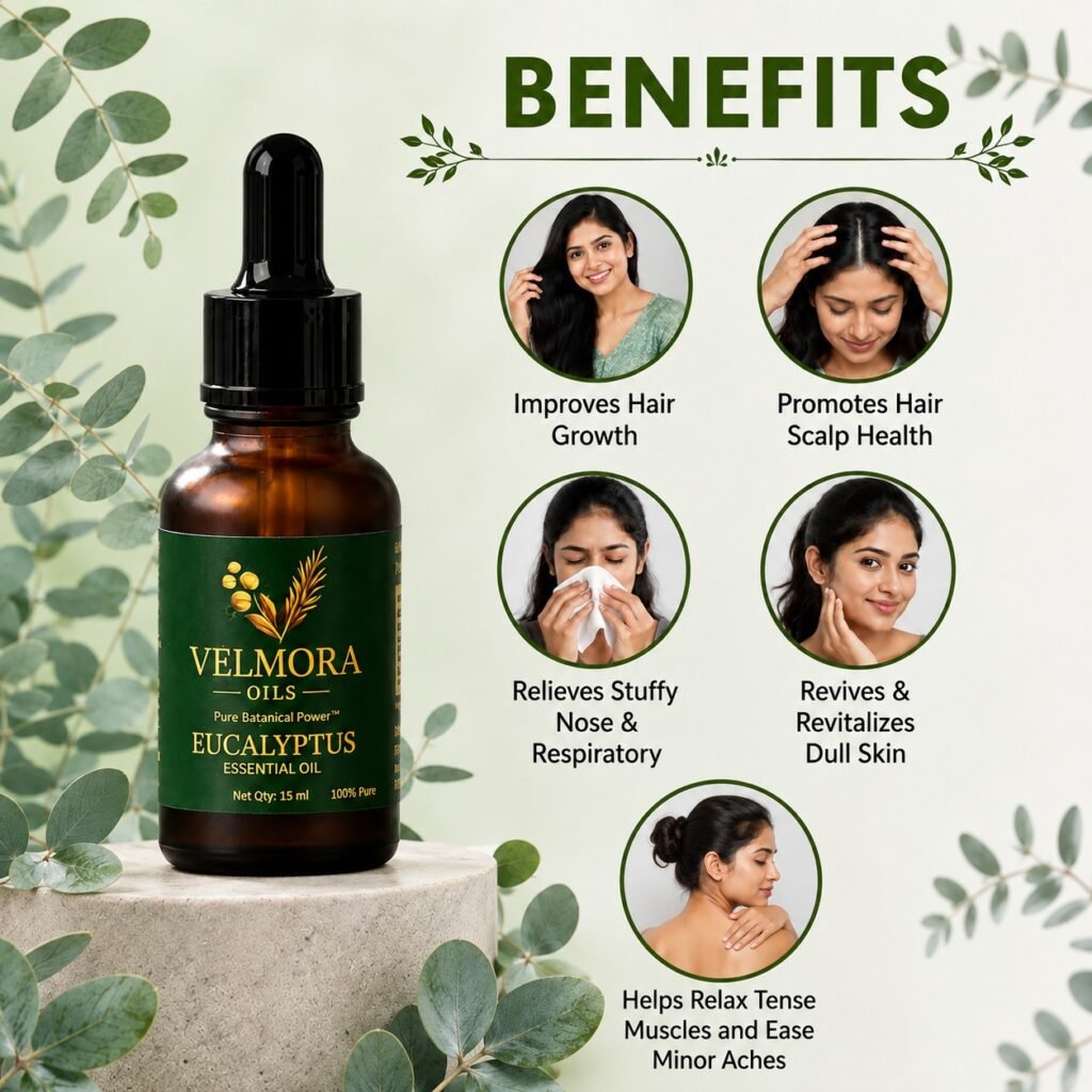 Velmora Eucalyptus Essential Oil